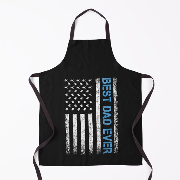 Item preview, Father's day Best dad ever with US american flag T-Shirt designed and sold by Klaus-Gilbert.