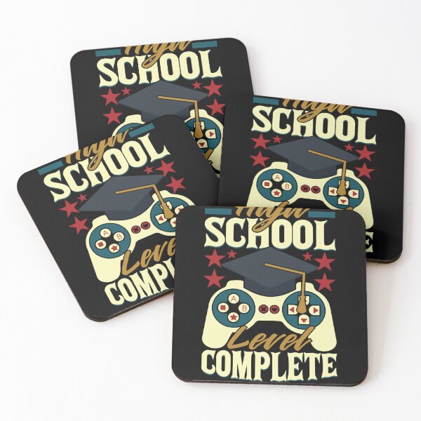 Item preview, High School Level Complete Video Gamer Graduation Gifts 2022 T-Shirt designed and sold by Adam and Marky.