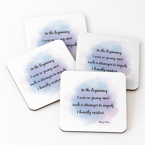 Item preview, Stranger to Myself | Mary Oliver designed and sold by ArtistVenus.