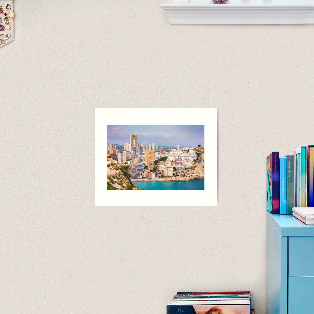 Benidorm Skyline Art Print