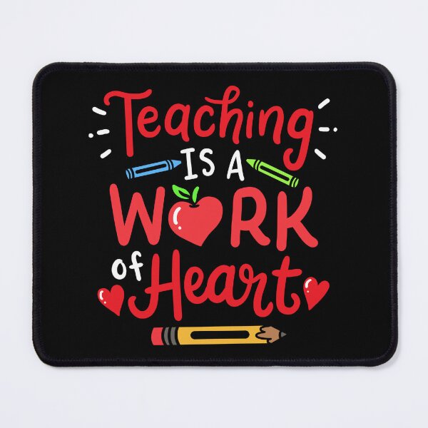 Item preview, Teaching Is A Work of Heart Valentine's Day Gift designed and sold by haselshirt.