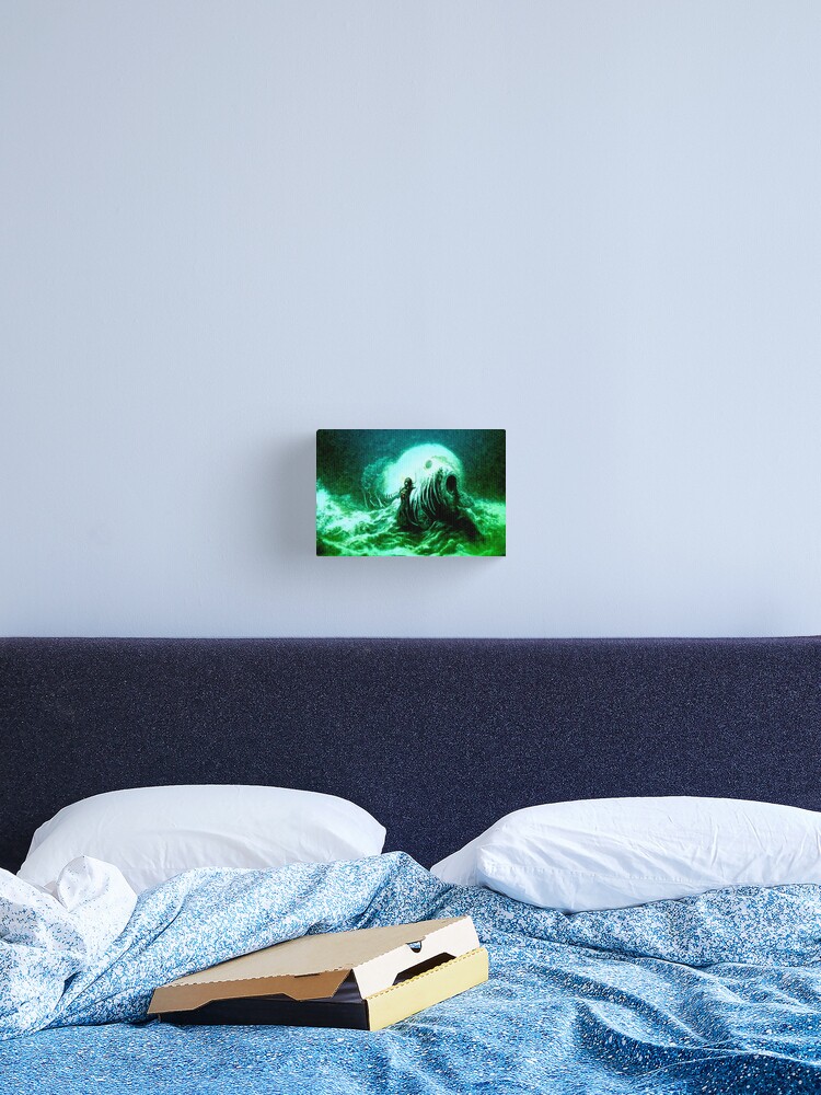 AI Generated Nightcafe Thalassophobia Canvas Print for Sale by  ModernGoldShop