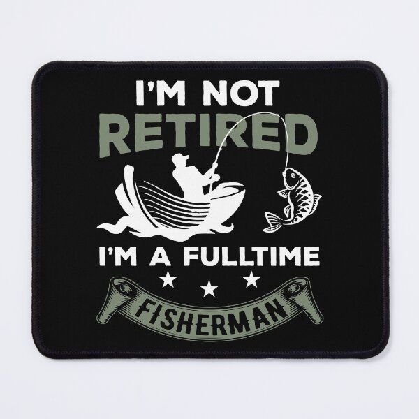 Item preview, Retirement Retired Full time Fisherman Fishing Gift Idea designed and sold by haselshirt.