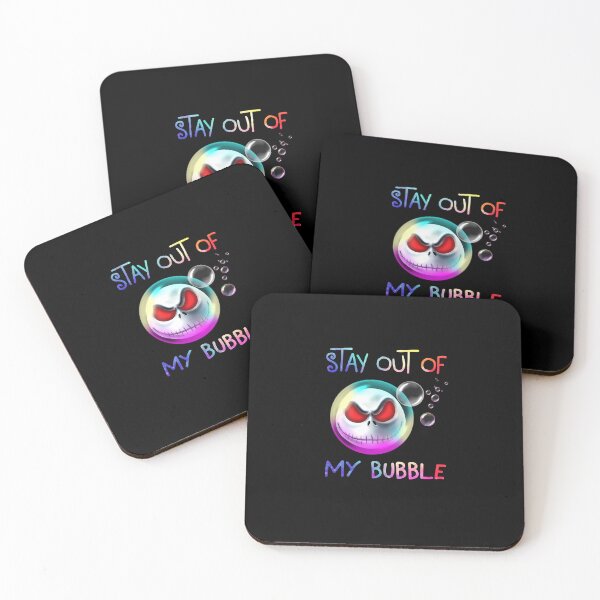 Item preview, Jack Skellington Stay Out of My Bubble designed and sold by BurlageSerilda.