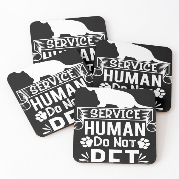 Item preview, Service human do not pet designed and sold by pnkpopcorn.
