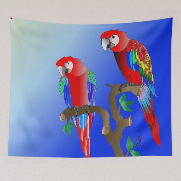 Item preview, Macaws in the tree designed and sold by Jleopoldo.