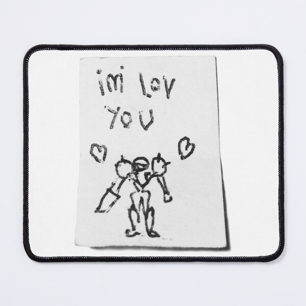 Item preview, im Lov you- with border (Valentine_s Day 2) designed and sold by JudeRosea.