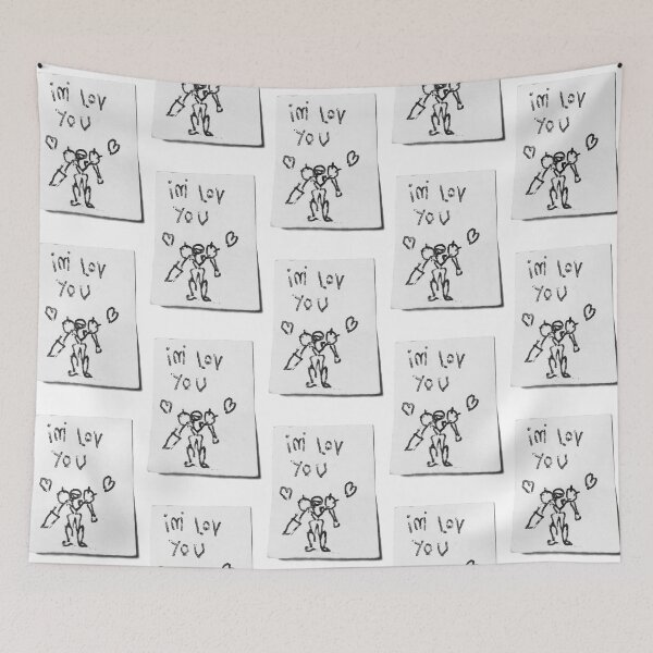 Item preview, im Lov you- with border (Valentine_s Day 2) designed and sold by JudeRosea.