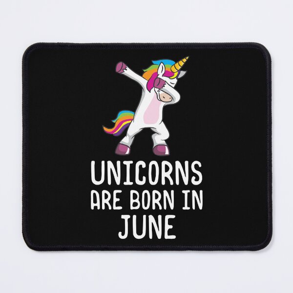 Item preview, Unicorns Are Born In June Shirt Birthday Month Gift Tee designed and sold by haselshirt.