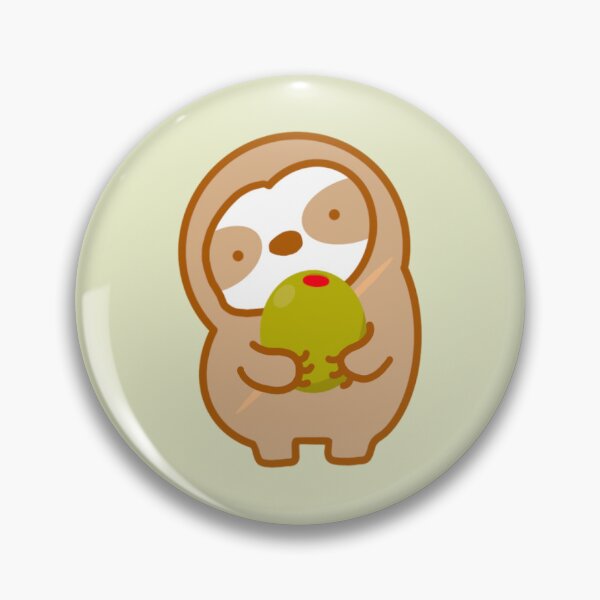 Item preview, Cute Olive Sloth  designed and sold by theslothinme.