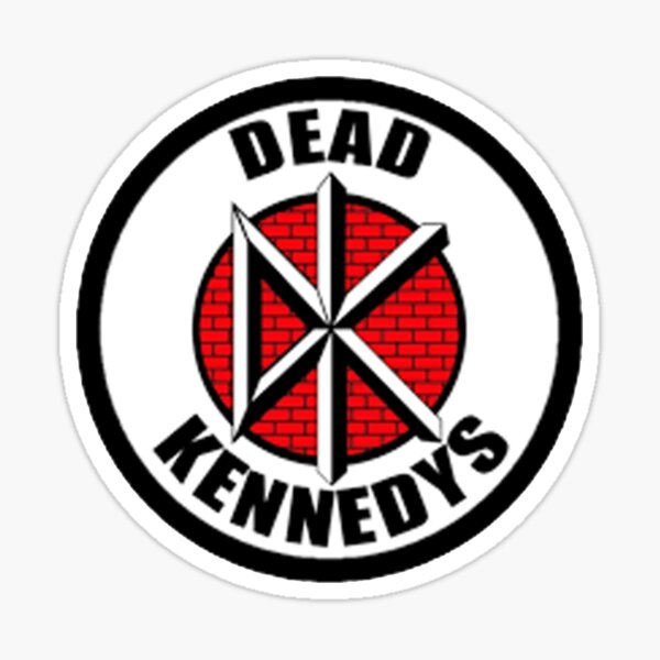 Dead Kennedys Bricks Logo Sticker 