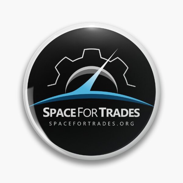 Item preview, SpaceForTrades Logo (round) designed and sold by HABZERO Designs.