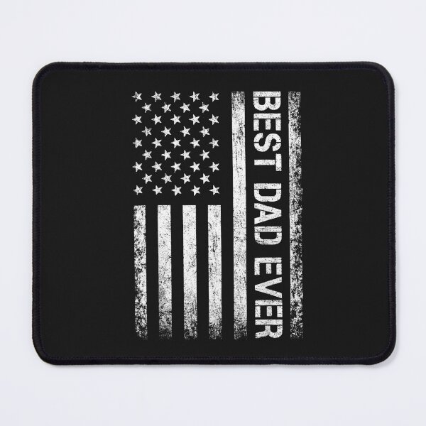 Item preview, Best dad ever US American flag gift for father's day T-Shirt designed and sold by Klaus-Gilbert.