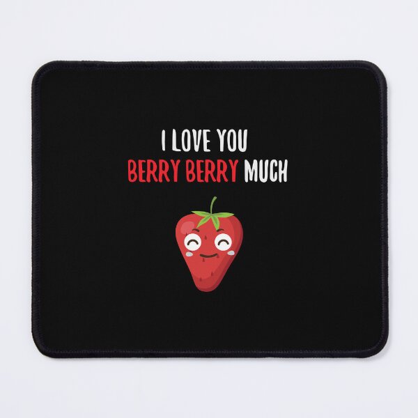 Item preview, Fruits Berry Shirt I Love You Berry Berry Much Funny Gift Tee designed and sold by haselshirt.