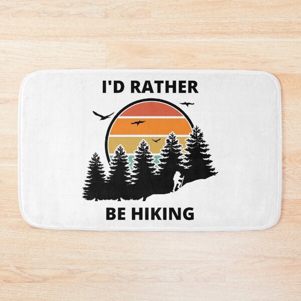 Item preview, I'd Rather Be Hiking designed and sold by NoSpecialShop.
