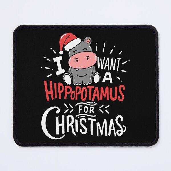 Item preview, I Want Hippopotamus For Christmas Hippo Xmas Gift designed and sold by haselshirt.
