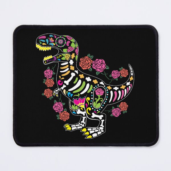Item preview, Dinosaur Sugar Skull Day of The Dead Kids Dino Gift designed and sold by haselshirt.