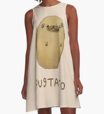 Pugtato A-Line Dress