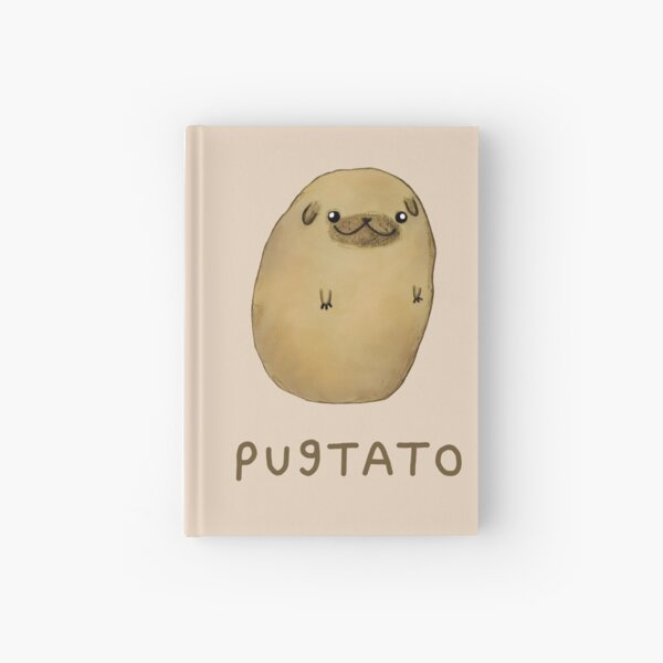 Pugtato Hardcover Journal