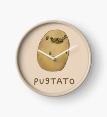 Pugtato Clock