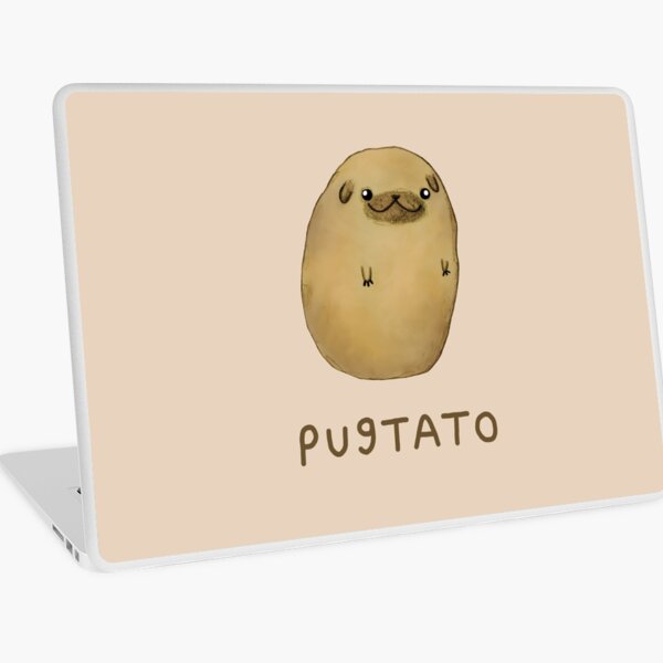Pugtato Laptop Folie