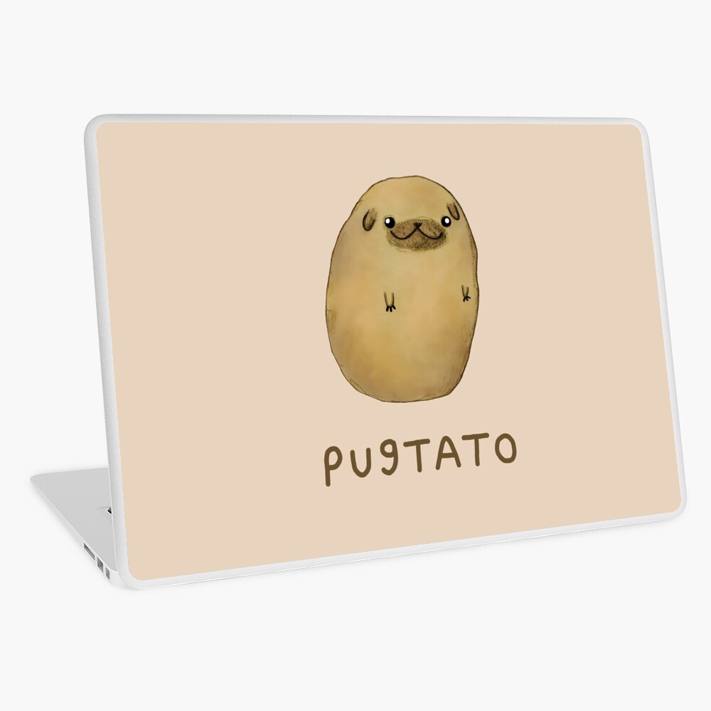 Pugtato Laptop Skin