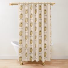 Pugtato Shower Curtain
