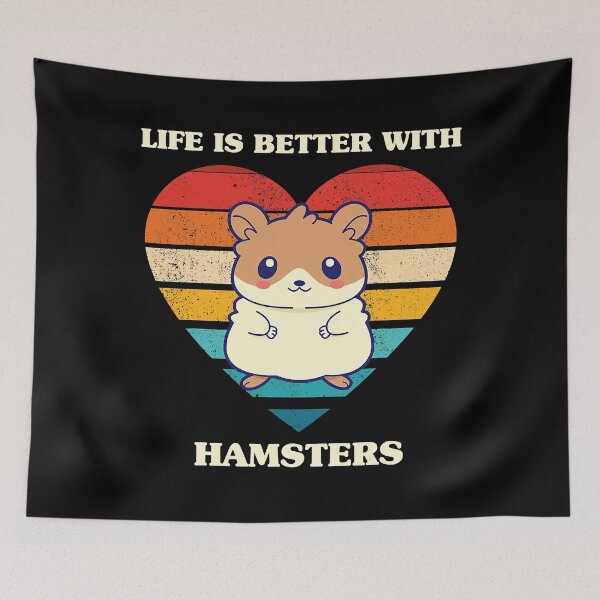 Item preview, Life Is Better With Hamsters - Hamster Lover designed and sold by ktmaem.