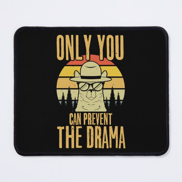Item preview, Only You Can Prevent The Drama Llama Alpaca Gift designed and sold by haselshirt.