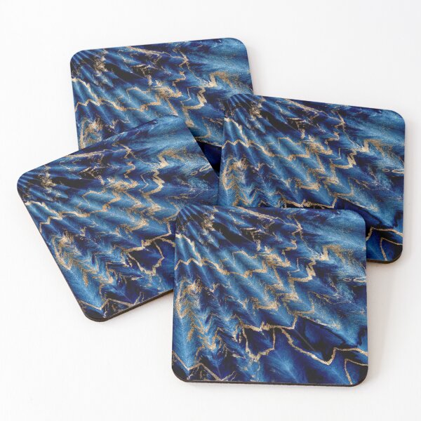 Item preview, Electric blue and gold designed and sold by FGCART.