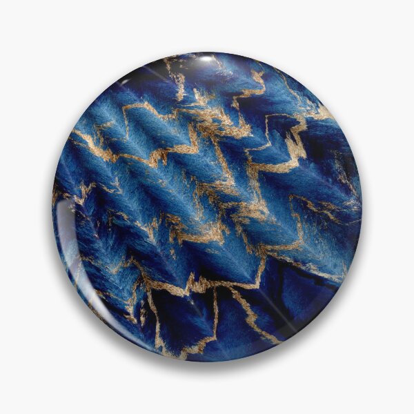 Item preview, Electric blue and gold designed and sold by FGCART.