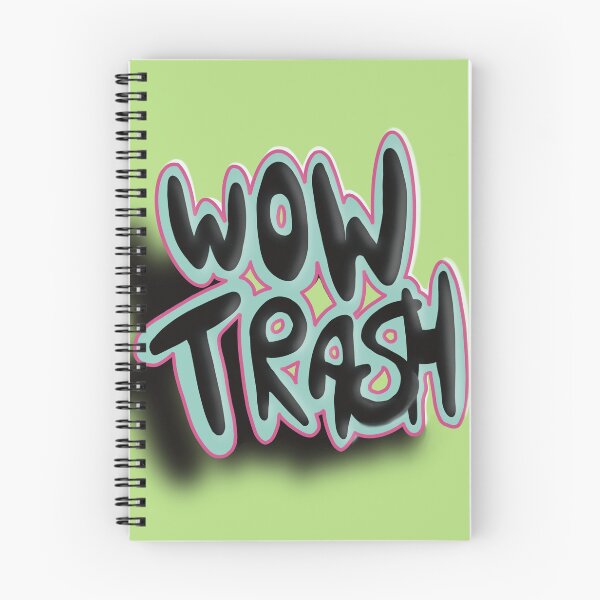 Item preview, WOW TRASH no background designed and sold by VioletHatTales.