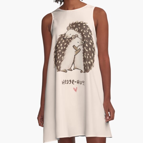 Hedge-hugs A-Line Dress