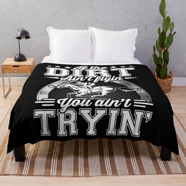 Item preview, If The Dirt Ain't Flyin' You Ain't Tryin' Shirt, Barrel Racing Shirt, Horseback Riding Shirt, Horse Trainer Shirt, Horse Rescue Shirt designed and sold by aymob.