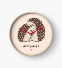 Hedge-hugs Clock