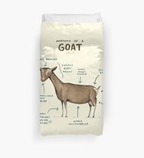 Anatomy of a Goat Duvet Cover