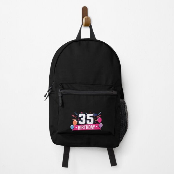 Item preview, 35th Birthday Party Balloons Banner Gift Idea designed and sold by haselshirt.
