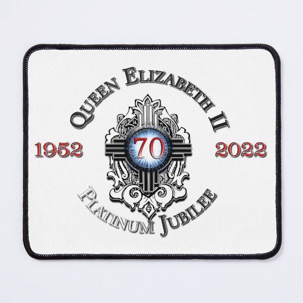 Item preview, Queen Elizabeth II Platinum Jubilee 1952 - 2022 Emblem designed and sold by Xzendor7 Digital Art Creations.