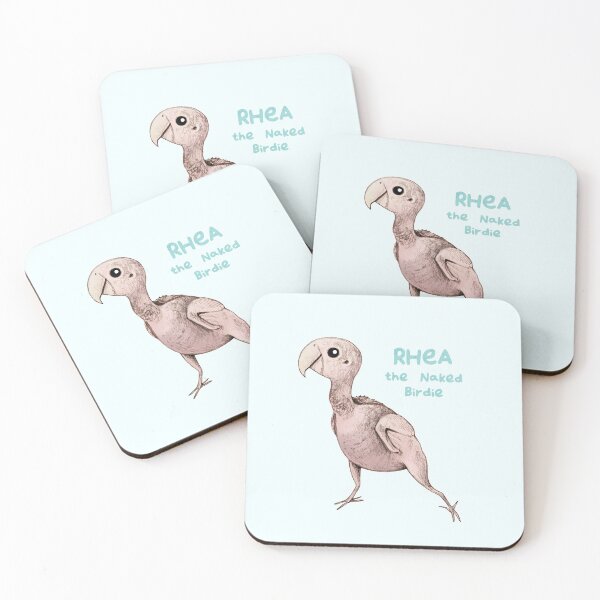 Item preview, Rhea the Naked Birdie designed and sold by SophieCorrigan.