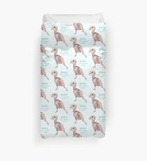 Rhea the Naked Birdie Duvet Cover