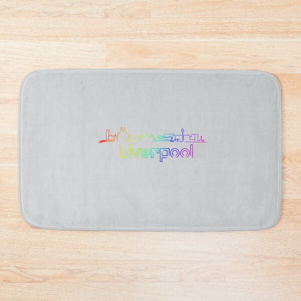 Item preview, Liverpool Skyline Rainbow Liverpool Waterfront designed and sold by TillyMoss.