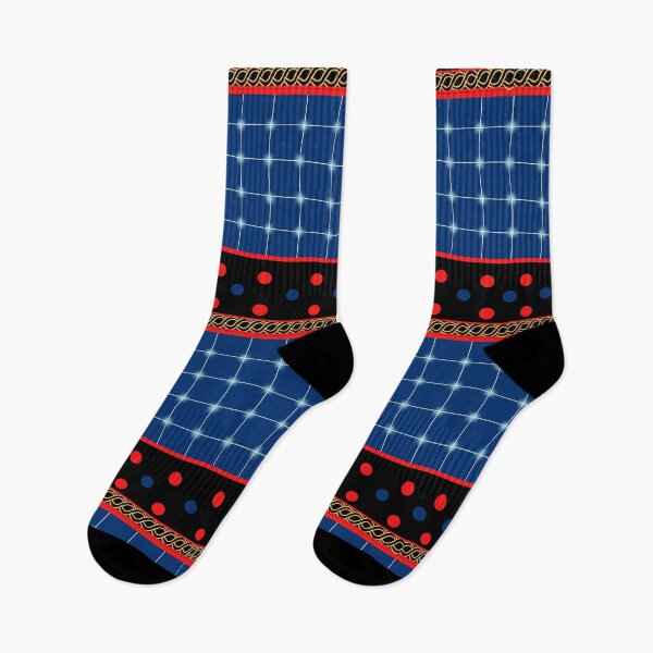 Item preview, Kom Cameroon Inspired Blue Square designed and sold by exotikcocotte.