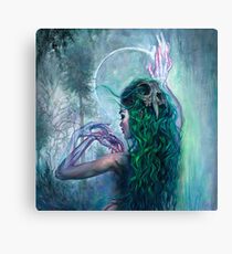 Shaman Bones Canvas Print