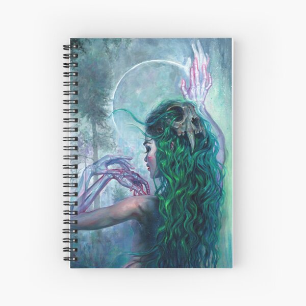 Shaman Bones Spiral Notebook