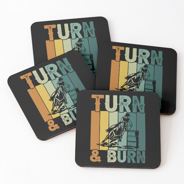 Item preview, Turn And Burn Shirt, Barrel Racing Shirt, Horseback Riding Shirt, Barrel Racer Shirt, Love Horse Shirt, Equestrian Shirt, Love Barrel Racing designed and sold by aymob.