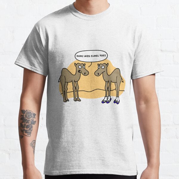 Camel TOE Funny Tee Shirt Baktarian Love Arabian Camels