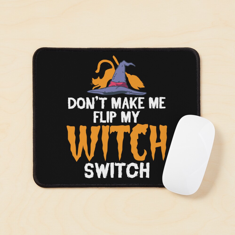 Flip Witch Switch Broomstick Spooky Halloween Gift