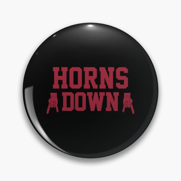 Item preview, Horns Down Whiteburgundy Classic T-Shirt designed and sold by contawana1s.
