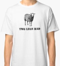Two Legs Bad Sheep Classic T-Shirt