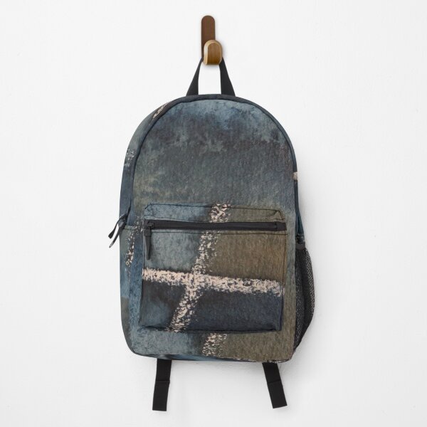 Item preview, City Night Reflections in blue designed and sold by ChillonLeachArt.